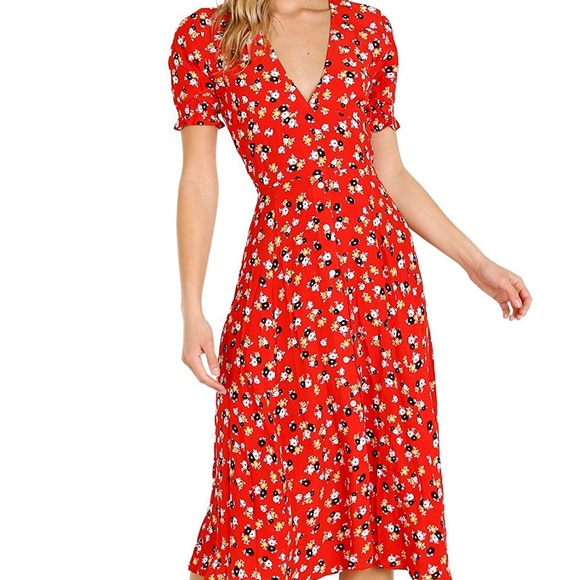 faithfull the brand ari midi dress